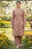 Peach Floral Khaddar 2-Piece – Elegant Spring Look